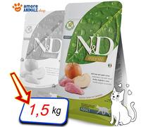 N&D Grain Free Feline Adult Cinghiale e Mela: 1,5 kg