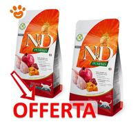 Farmina N&D - Adult alla Zucca, Quaglia e Melograno da 5 Kg