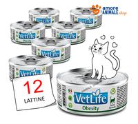 FARMINA VET LIFE FELINE OBESITY 85 GR.