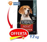 Farmina Crocchette per cani CIBAU Adult Medium – Cani adulti razza media – 12 kg