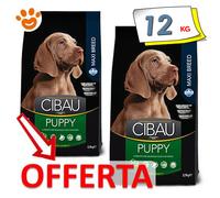 Farmina Cibau Dog Puppy Maxi Pollo Cibo Secco Cani 12 Kg