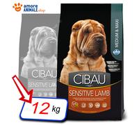 Farmina CIBAU Sensitive Lamb Medium / Maxi ( Agnello ) 12 Kg - Crocchette cani