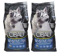 Farmina® CIBAU Sensitive Fish Maxi 2x12000 g Pellets