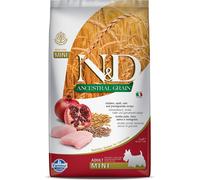 FARMINA CROCCHETTE N&D ANCESTRAL GRAIN PER CANI ADULT MINI CON POLLO E MELOGRAN