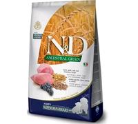 Farmina Dog N&D Ancestral Puppy Medium/Maxi → Agnello Mirtillo Farro Avena 12 kg