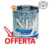 N&D DOG OCEAN SALMONE & MERLUZZO 285 GR.