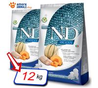 FARMINA N&D Ocean Puppy Medium & Maxi Cod, Pumpkin and Cantaloupe 12 kg