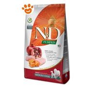 Farmina N&D Grain Free Pumpkin Adult Medium/Maxi Pollo e Melograno: 2,5 kg
