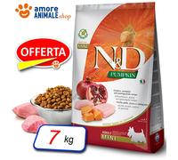 N&D Grain Free Pumpkin Adult Mini Pollo e Melograno: 7 kg