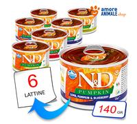 Farmina Dog N&D Pumpkin → GUSTI VARI - 285 gr - ALL BREEDS, Umido Cane, Cani