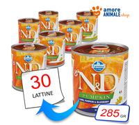 Farmina Dog N&D Pumpkin → GUSTI VARI - 285 gr - ALL BREEDS, Umido Cane, Cani