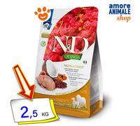 Farmina Dog N&D Quinoa Skin&Coat Adult Medium Maxi Quaglia Cani 2,5/7 Kg