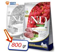 Farmina Dog N&D Quinoa Weight Management Adult Mini → Agnello - 800 gr / 2,5 kg