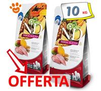 Farmina N&D Tropical Selection - Adult Medium/Maxi al Pollo, Farro, Avena e Frutti Tropicali da 10 Kg