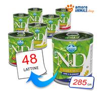 Farmina Dog Prime → Lattine da 285 gr - GUSTI VARI - All Breeds - Cane, Cani