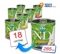 Farmina Dog Prime → Lattine da 285 gr - GUSTI VARI - All Breeds - Cane, Cani