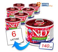 FARMINA N&D Quinoa Dog Weight Management 140g agnello per cani in sovrappeso