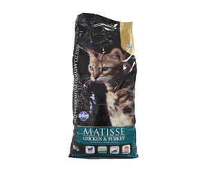 Farmina Matisse per Gatti Adulti Con Pollo e Tacchino 10000 g Mangime