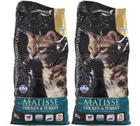 Farmina Matisse per Gatti Adulti Con Pollo e Tacchino Set da 2 2x10000