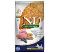 Farmina N&D Ancestral Grain Adult Mini Agnello e Mirtillo - 7 kg