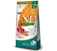 Farmina N&D - Low Ancestral Grain Selection Adult Medium/Maxi Pollo e Melograno da 15 Kg