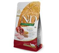 Farmina N&D Ancestral Grain Feline Neutered Pollo e Melograno 300 gr - Croccantini per gatti - 1° ORDINE? scegli lo sconto BZR5 / BZR20 + 200 punti fedeltà