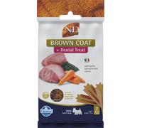 FARMINA N&D Brown Dental Treat Coat Lamb Mini 60 g (7 pz) snack dentale per cani di piccola taglia