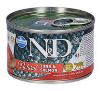 Farmina N&D Cat Natural Tuna&salmon 5x140 g