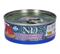 Farmina N&D Cat Natural Tuna & Shrimp 5x80 g