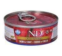Farmina N&D Cat Quinoa Skin & Coat Venison & Coconut 6x80 g