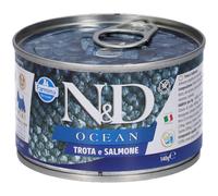Farmina N&d Dog Ocean Sea Trota & Salmone Adult Mini 140 g Mangime