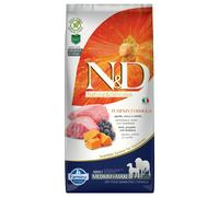 Farmina N&D Grain Free Pumpkin Adult Medium/Maxi Agnello, Zucca e Mirtillo - 12 kg