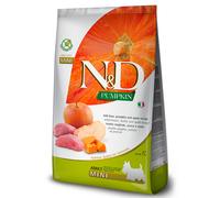 Farmina N&D Grain Free Pumpkin Adult Mini Cinghiale e Mela - 2,5 kg - Croccantini per cani - 1° ORDINE? scegli lo sconto BZR5 / BZR20 + 200 punti fedeltà
