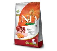 Farmina N&D - Grain Free Pumpkin Puppy Mini al Pollo, Zucca e Melograno da 7 Kg