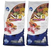 Farmina N&D Lamb And Tropical Fruits Puppy Medium & Maxi Set da 2 2x10