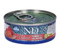 Farmina® N&D Natural Tuna & Salmon Wet Food 6x70 g