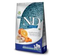 Farmina Dog N&D Ocean Adult Medium Maxi Merluzzo, Zucca e Arancia - Farmina Dog N&D Ocean Adult Medium Maxi Merluzzo, Zucca e Arancia - Sacco Da 2,5 Kg