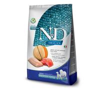 Farmina N&D Ocean Medium & Maxi Salmone, Merluzzo e Melone cantalupo - 12 kg