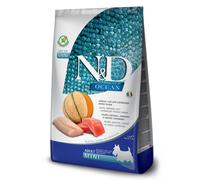 Farmina N&D Ocean - Adult Mini Salmone, Merluzzo e Melone da 7 Kg