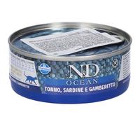 Farmina N&D Ocean con Tonno Sardine e Gamberetto Wet Food per Gatti Ad