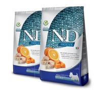 FARMINA N&D Ocean dog adult codfish, pumpkin, orange mini 2 x 7kg