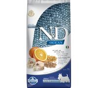 FARMINA N&D Ocean dog codfish, spelt, oats, orange Adult Mini 2,5 kg