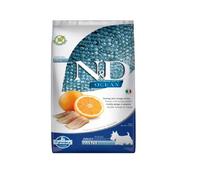 FARMINA N&D OCEAN DOG HERRING & ORANGE ADULT MINI 7 kg