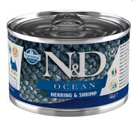 Farmina Dog N&D Ocean → Lattine da 140 gr - GUSTI VARI - Adult mini, Umido Cane