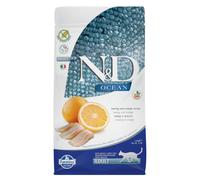 Farmina N&D Ocean Feline Adult Aringa e Arancia 1,5 kg - Croccantini per gatti - 1° ORDINE? scegli lo sconto BZR5 / BZR20 + 200 punti fedeltà