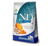 Farmina N&D Ocean - Merluzzo, zucca - Crocchette Cane Adulto Med Maxi - 12 kg