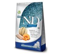 Farmina N&D Ocean - Puppy Medium/Maxi al Merluzzo, Zucca e Melone Cantalupo da 12 Kg