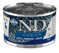 FARMINA N&D Oceean Dog Puppy Codfish, pumpkin 140g