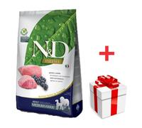 Farmina N&D Prime Canine Adult Medium&Maxi Lamb& Blueberry 12kg + una sorpresa per il vostro cane