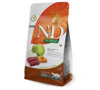 Farmina N&D Pumpkin Adult Cervo, Zucca e Mela per gatti - Set %: 2 x 5 kg